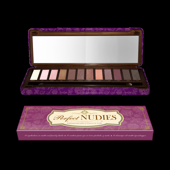 sdi paris Palette d'ombres à paupières vegan Perfect nudies touch of plum VIVA LA DIVA - 12 couleurs
