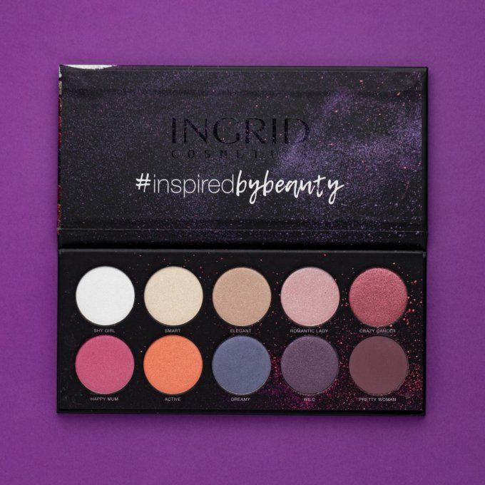 Sdi Paris Palette De 10 Ombres à Paupières Colors Woman Nature - 27g - Ingrid