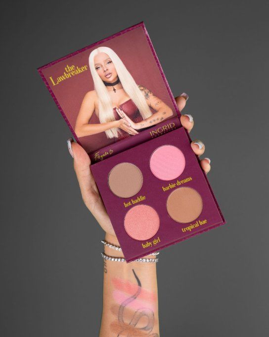 Sdi Paris Palette De Contouring "THE LAWBREAKER" - 4 Couleurs - 12g - Ingrid Cosmetics