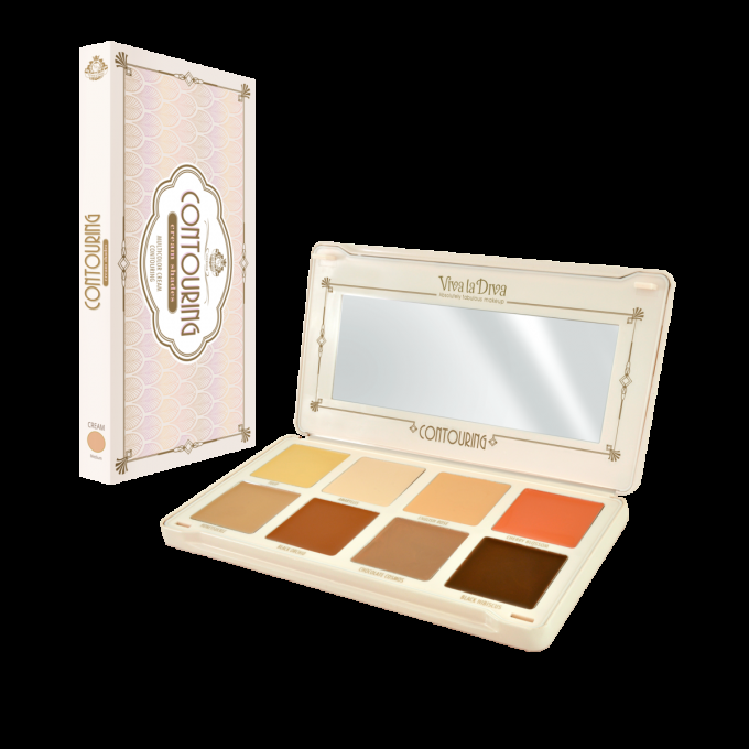 sdi paris Palette de contouring vegan Clair / Medium VIVA LA DIVA