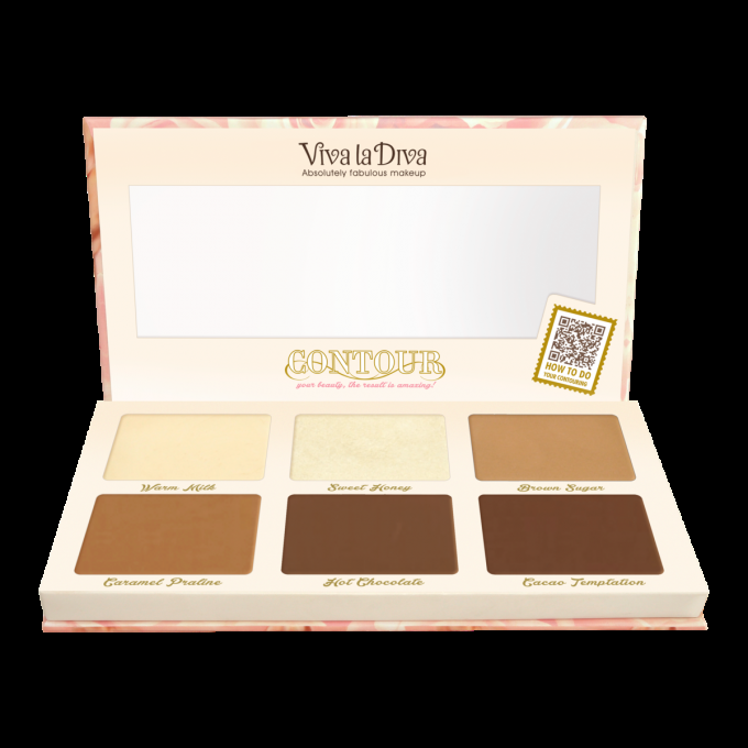 Sdi Paris Palette De Contouring Vegan Medium / Foncé VIVA LA DIVA