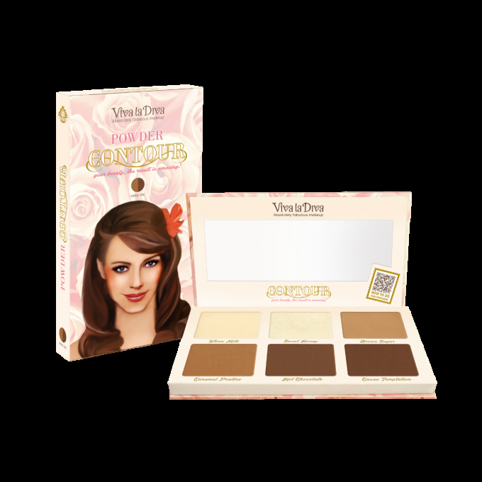 sdi paris Palette de contouring vegan Medium / Foncé VIVA LA DIVA sdi paris Palette de contouring vegan Medium / Foncé VIVA LA DIVA