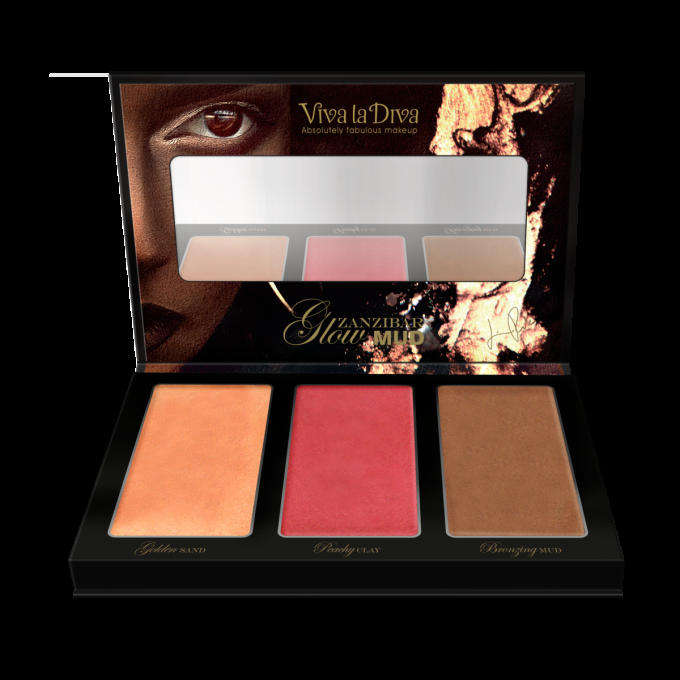 Sdi Paris Palette Teint Vegan Zanzibar Glow Mud VIVA LA DIVA