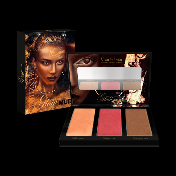 sdi paris Palette teint vegan Zanzibar glow mud VIVA LA DIVA