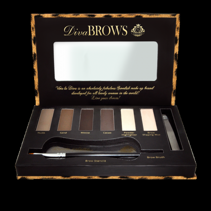 Sdi Paris BROWS KIT Vegan VIVA LA DIVA DIVA