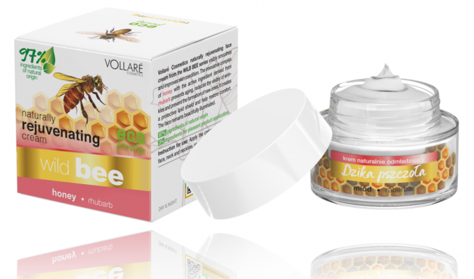 Sdi Paris Soin Visage Rajeunissant - Miel Et Rhubarbe - Wild Bee - Vollaré Cosmetics - 50 Ml