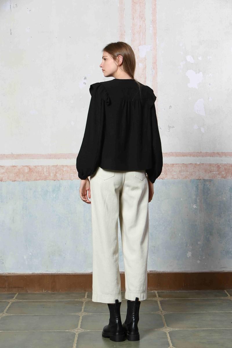 See U Soon Blouse 24211024 Black