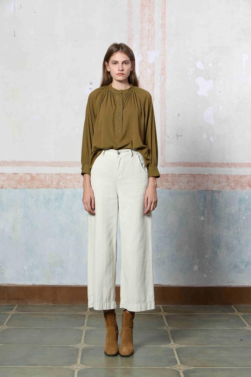 See U Soon Blouse 24211133 Khaki