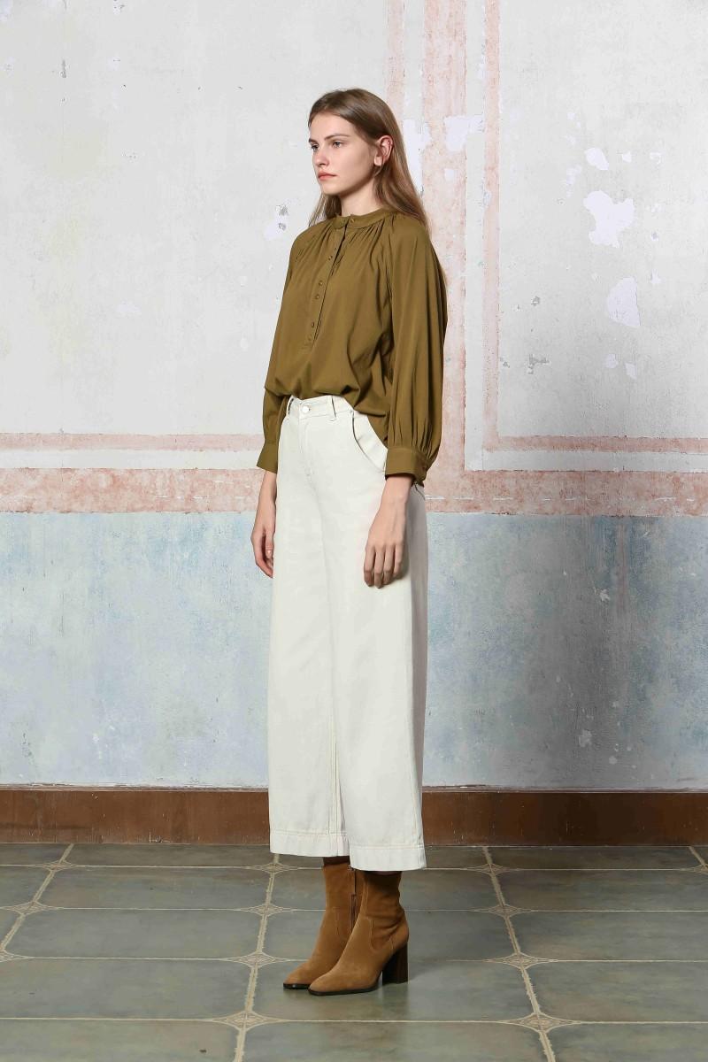 See U Soon Blouse 24211133 Khaki