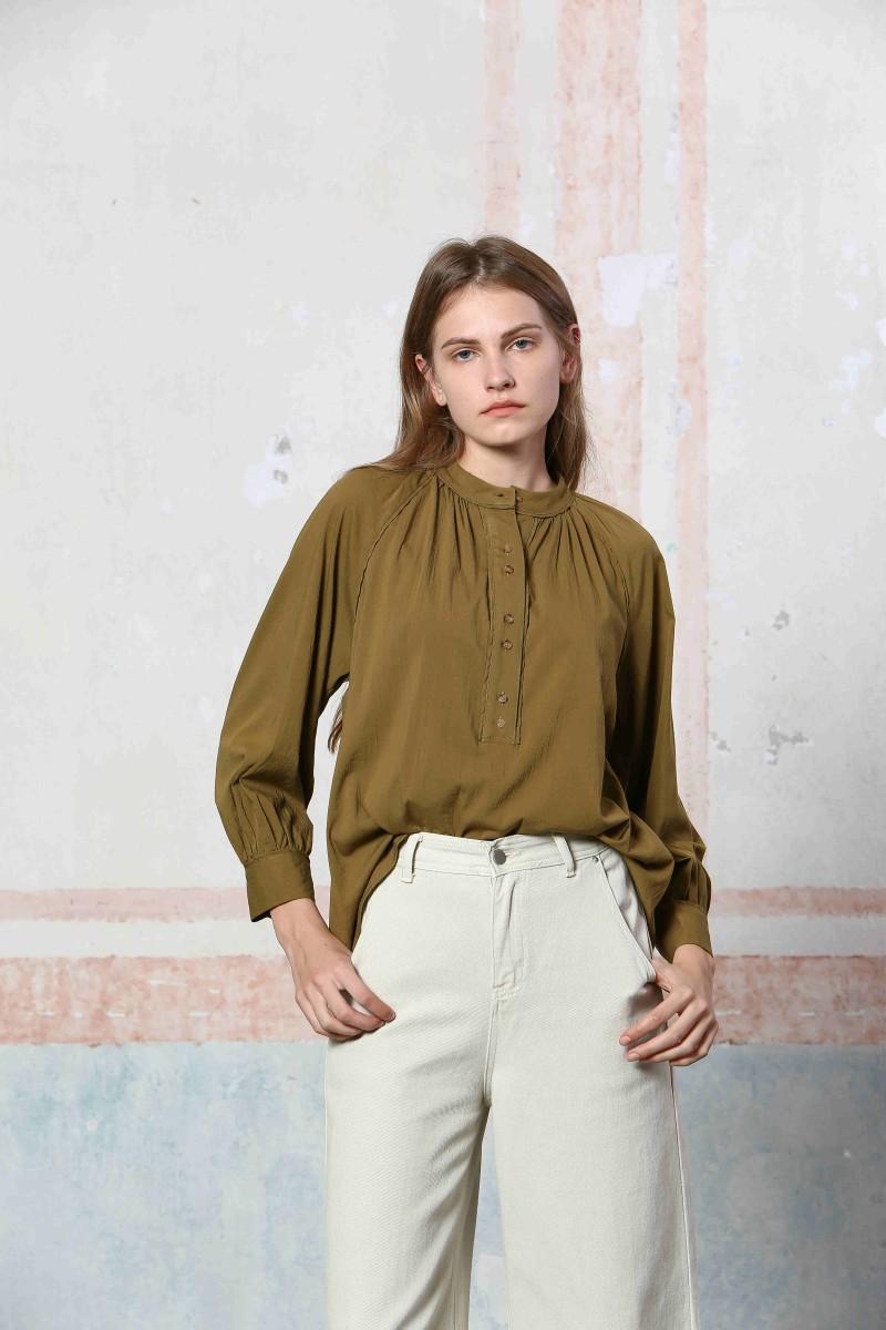 see u soon Blouse 24211133 khaki