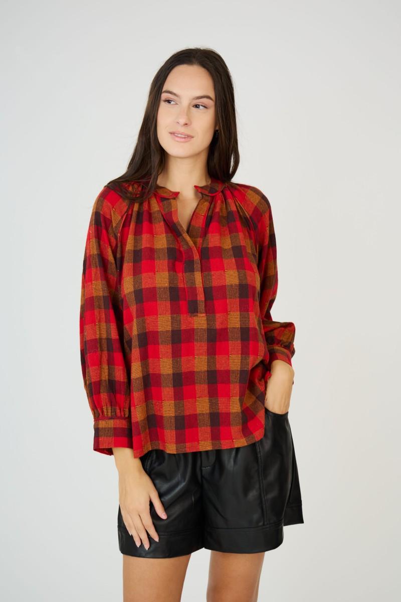 See U Soon Blouse 24211181 Red