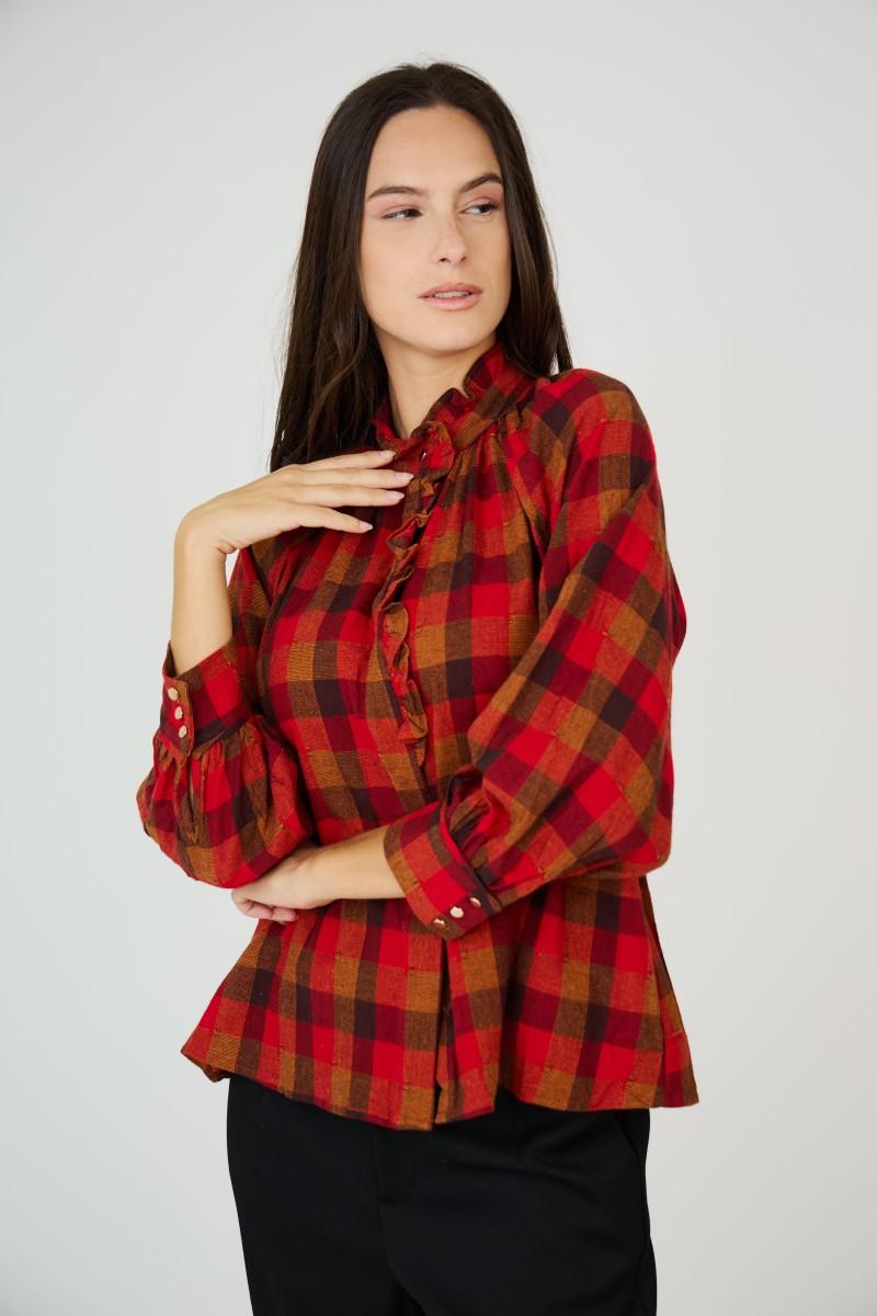 See U Soon Blouse 24211182 Red