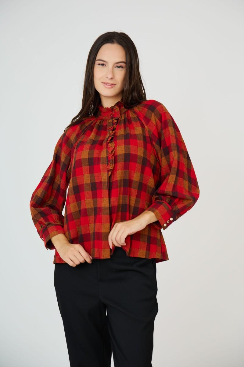See U Soon Blouse 24211182 Red