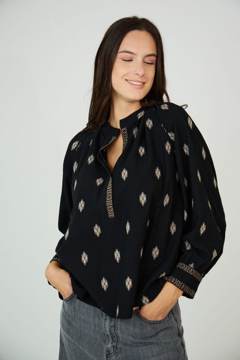 see u soon Blouse 24211215 black