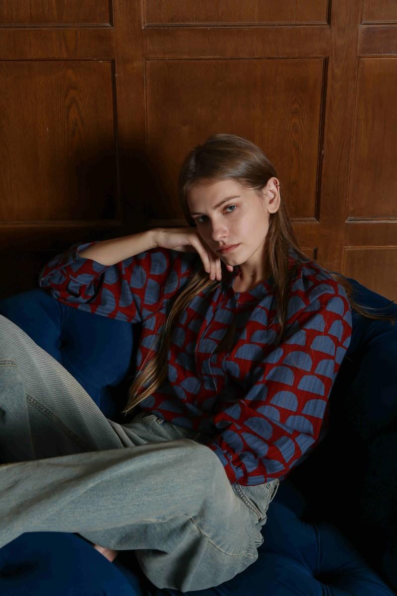 See U Soon Blouse 24211219 Bordeaux