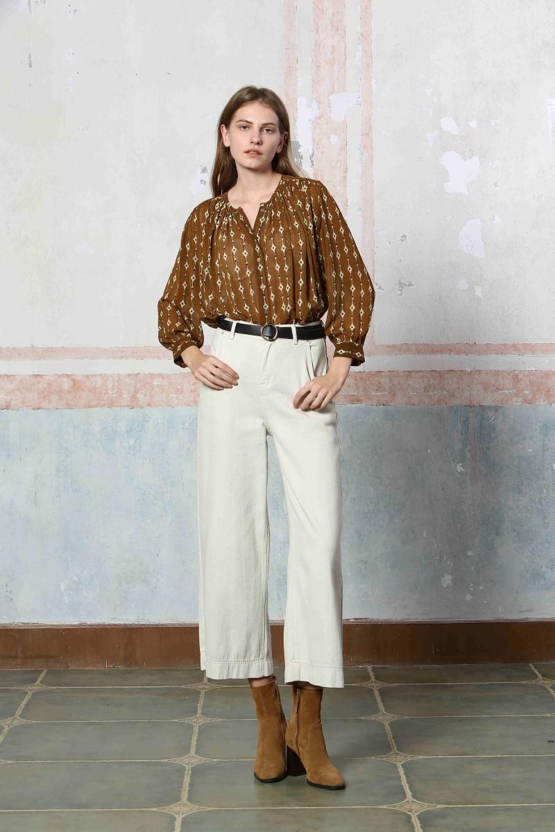 See U Soon Blouse 24212042 Brown