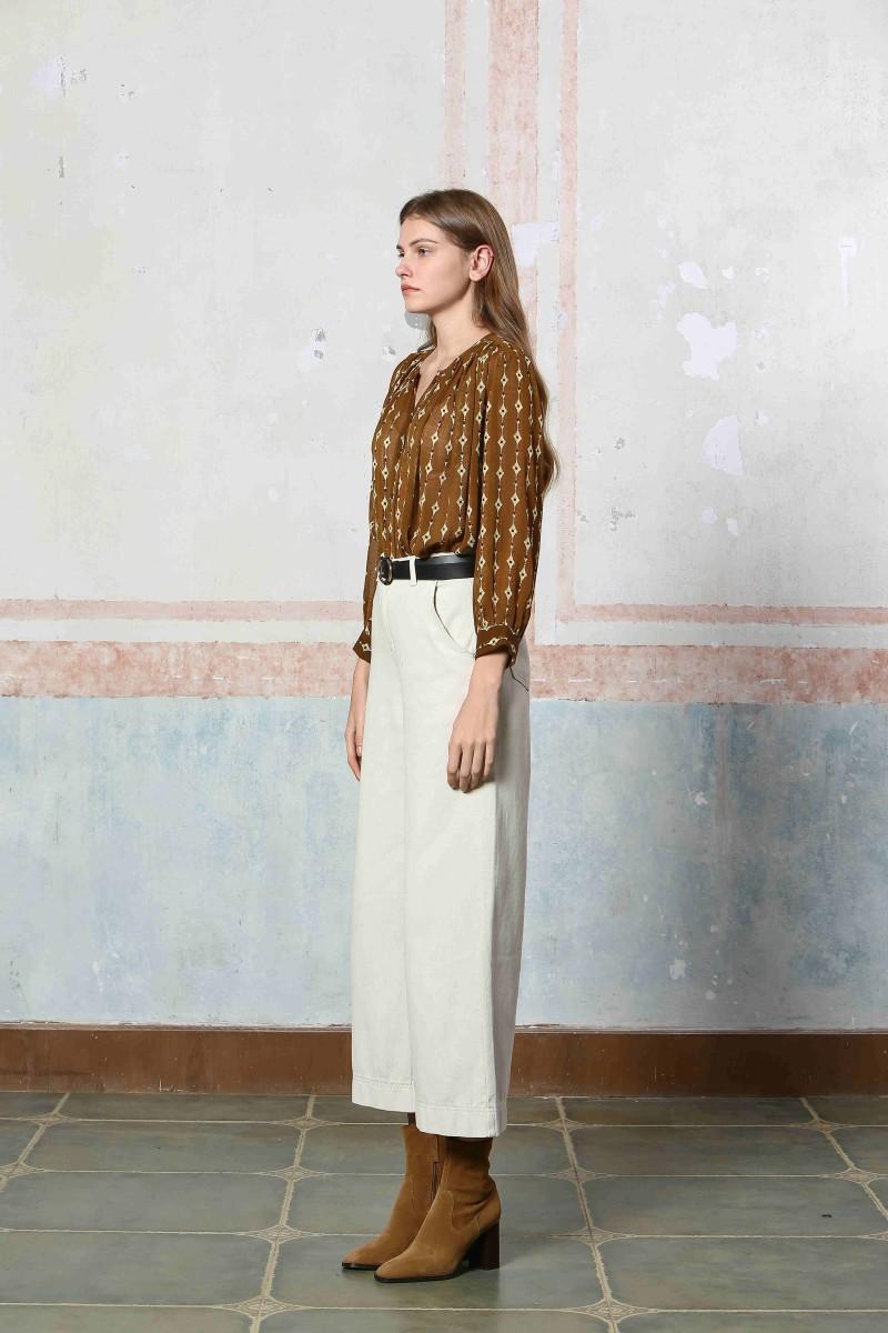 See U Soon Blouse 24212042 Brown