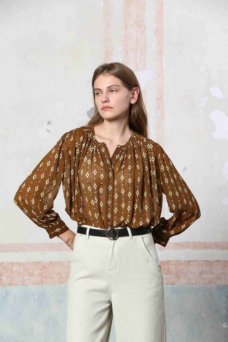 see u soon Blouse 24212042 brown