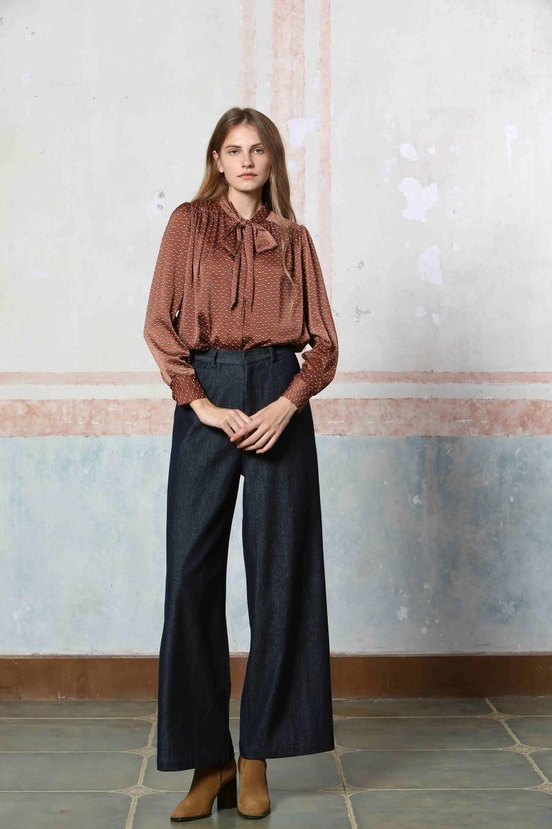 See U Soon Blouse 24212168 Brick