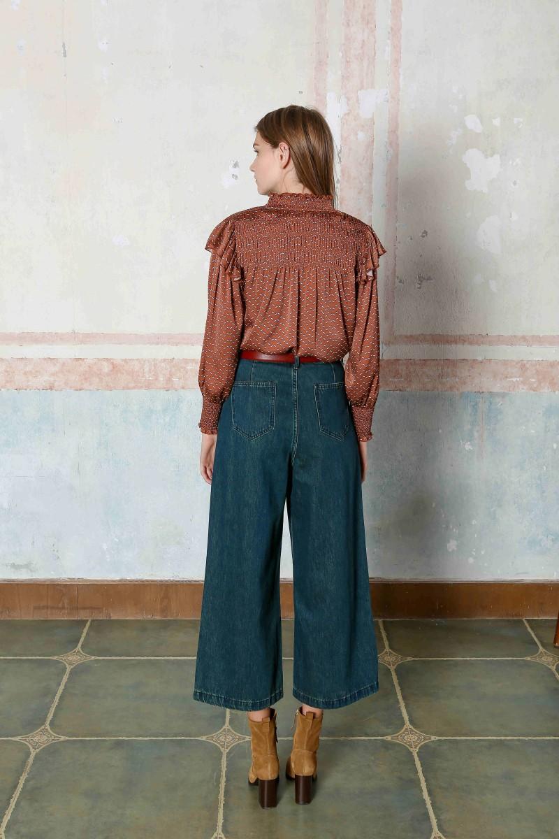 See U Soon Blouse 24212188 Brick