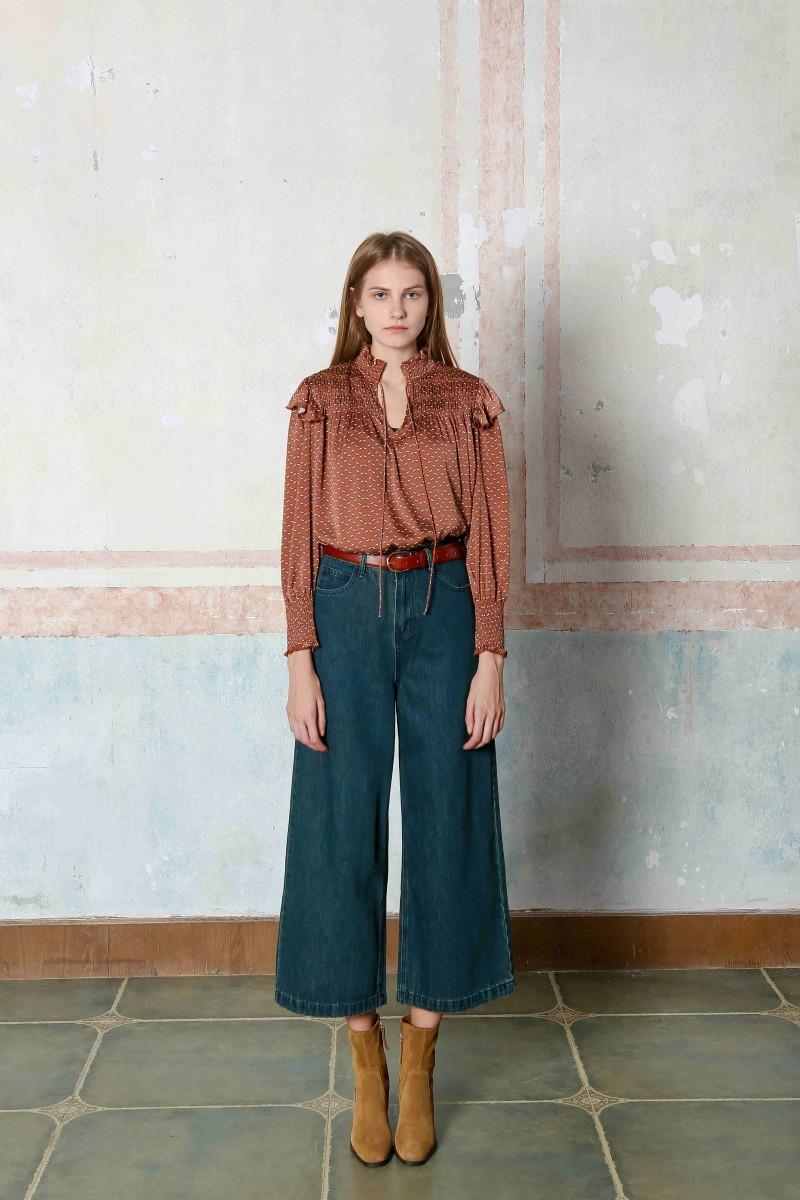 see u soon Blouse 24212188 brick