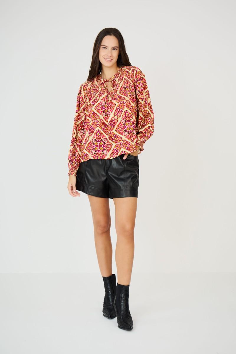 See U Soon Blouse 24212191 Beige