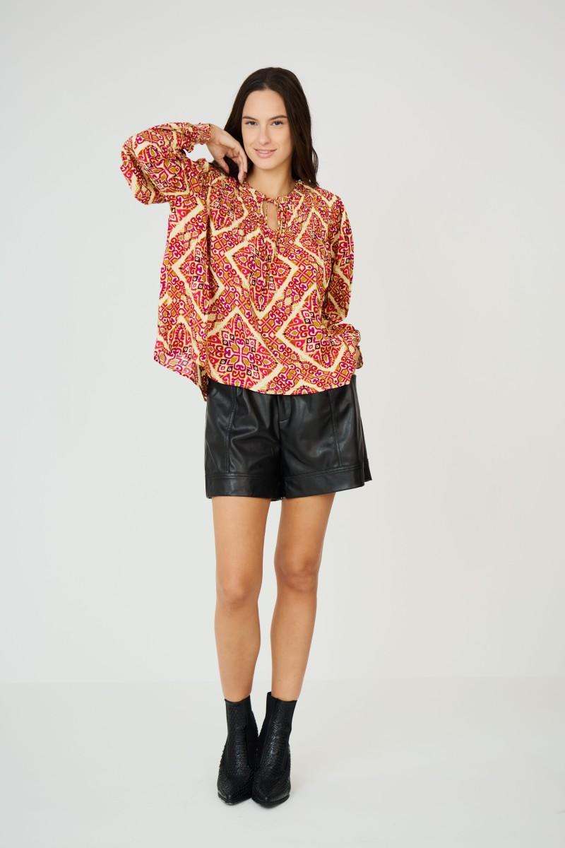 See U Soon Blouse 24212191 Beige