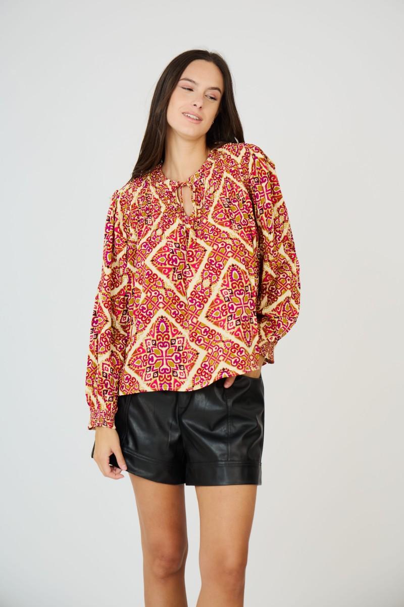 see u soon Blouse 24212191 beige