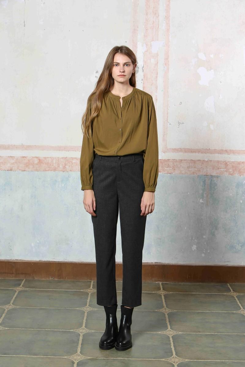 See U Soon Blouse 24212194 Khaki