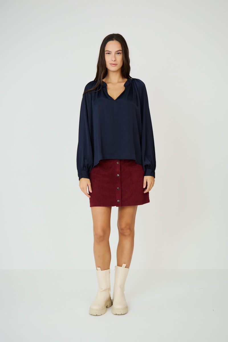 See U Soon Blouse 24212204 Navy