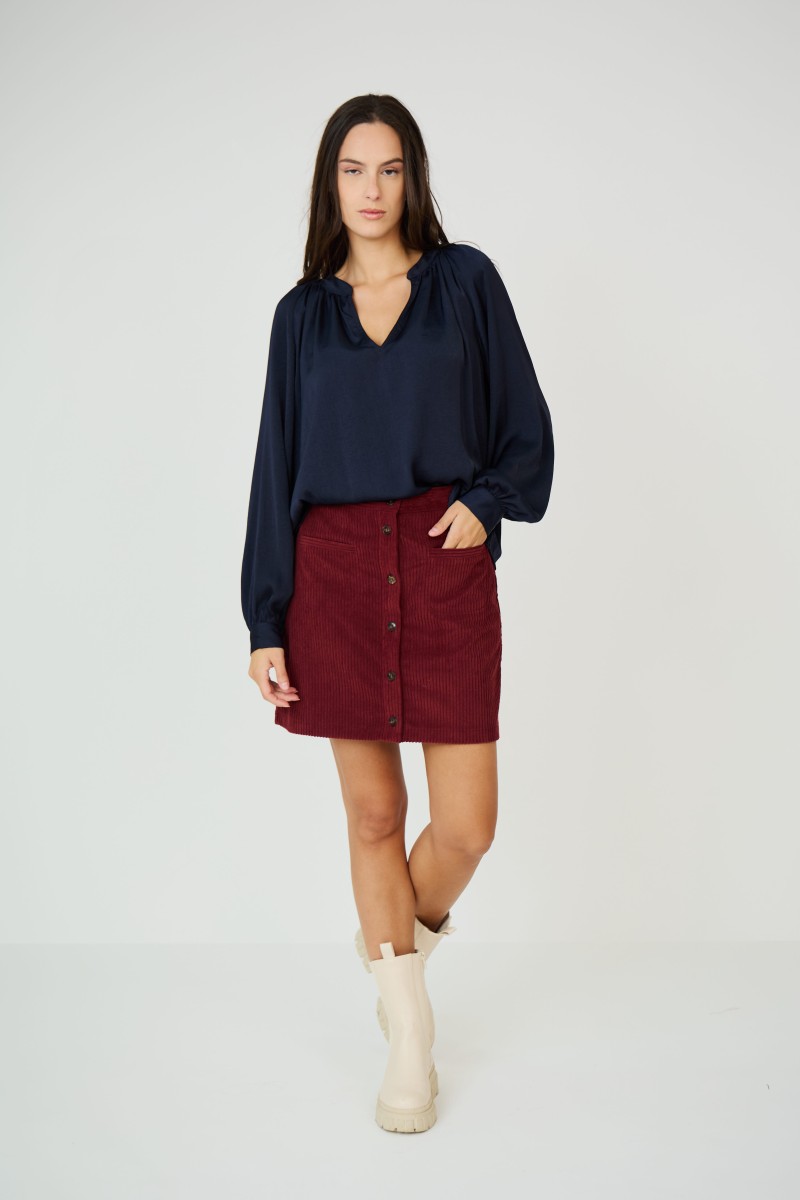 See U Soon Blouse 24212204 Navy