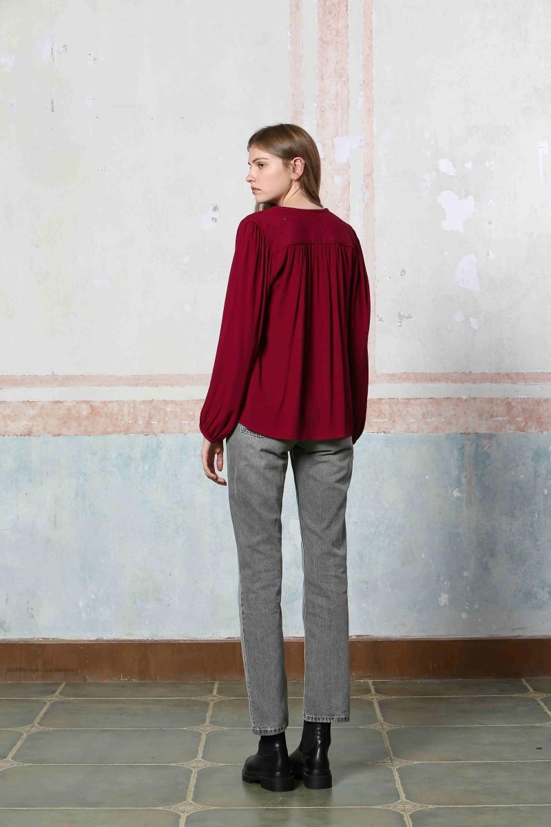 See U Soon Blouse 24212213 Bordeaux