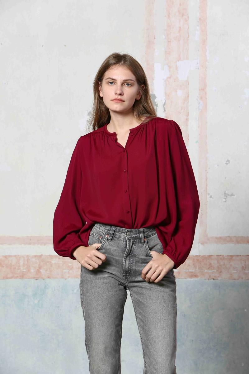 see u soon Blouse 24212213 bordeaux