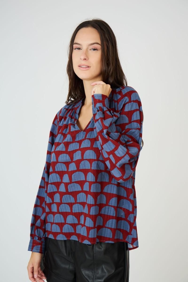 See U Soon Blouse 24212215 Bordeaux