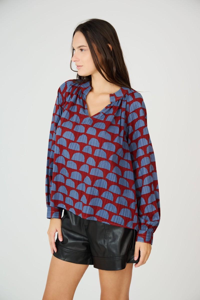 See U Soon Blouse 24212215 Bordeaux