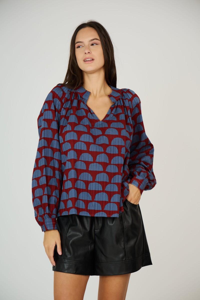 see u soon Blouse 24212215 bordeaux