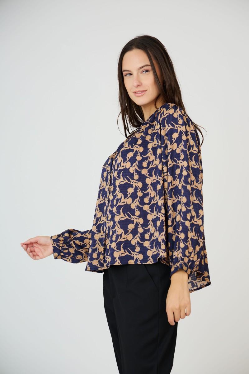 See U Soon Blouse 24212244 Navy
