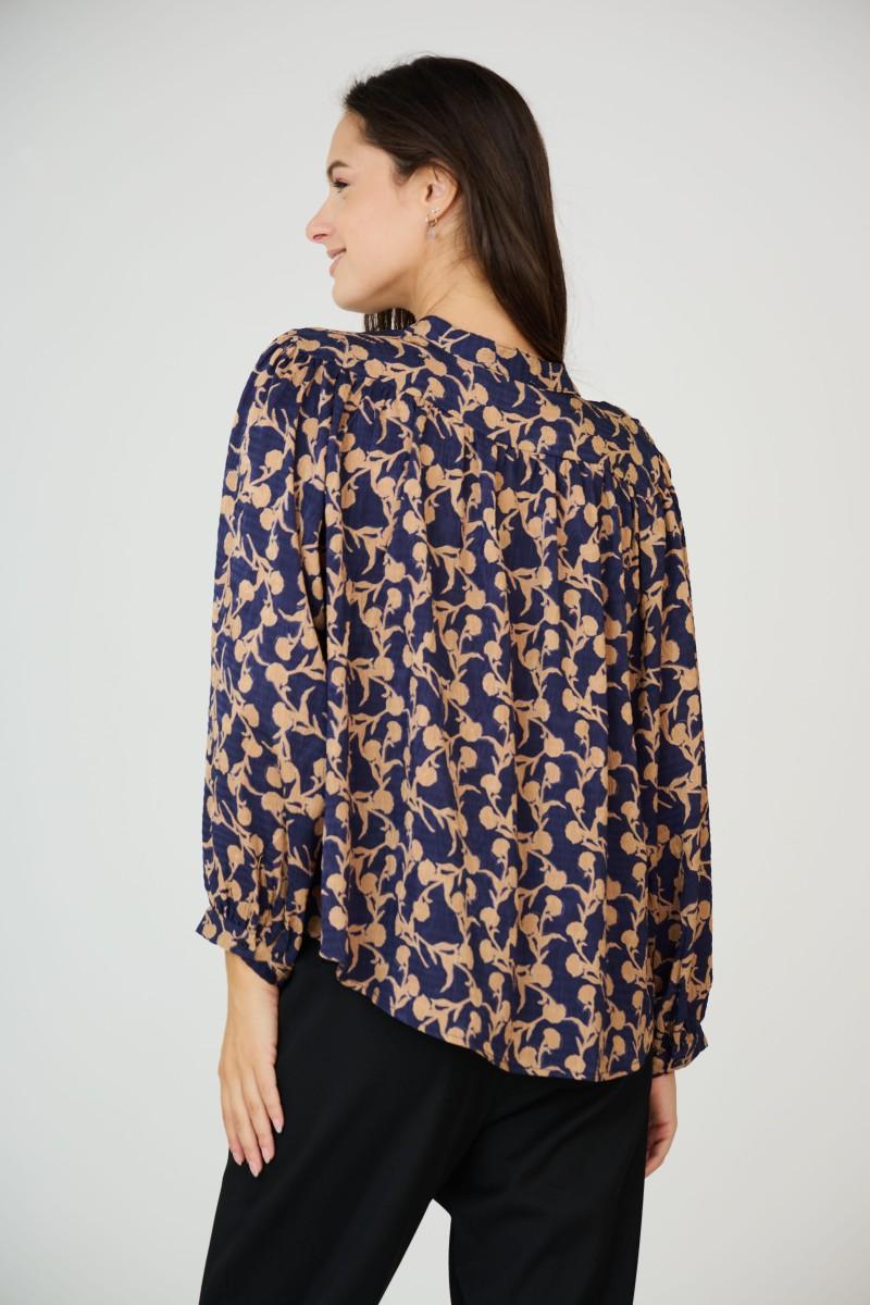 See U Soon Blouse 24212244 Navy