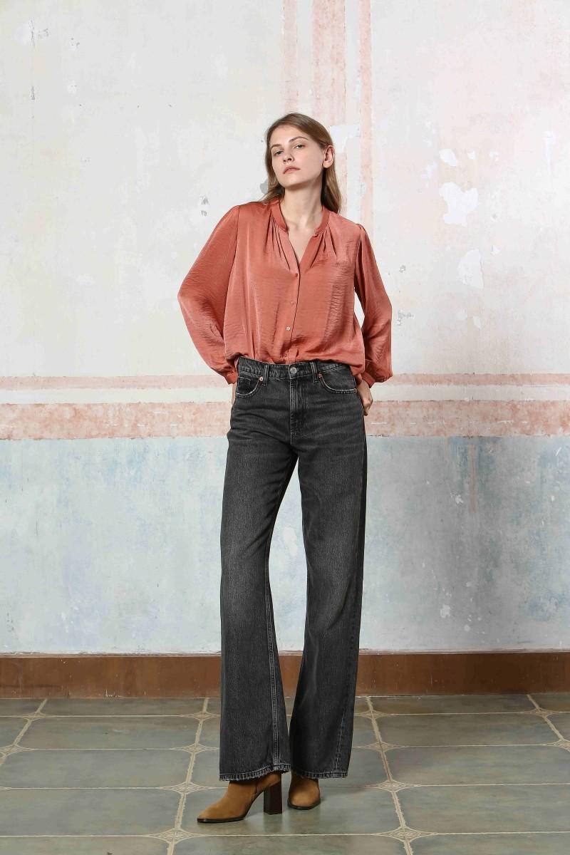 See U Soon Blouse 24219246 Brick