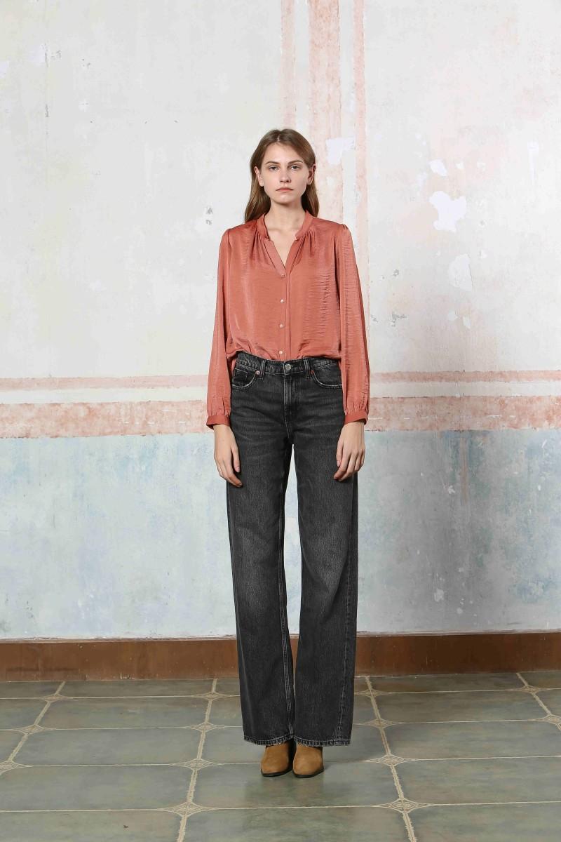 See U Soon Blouse 24219246 Brick