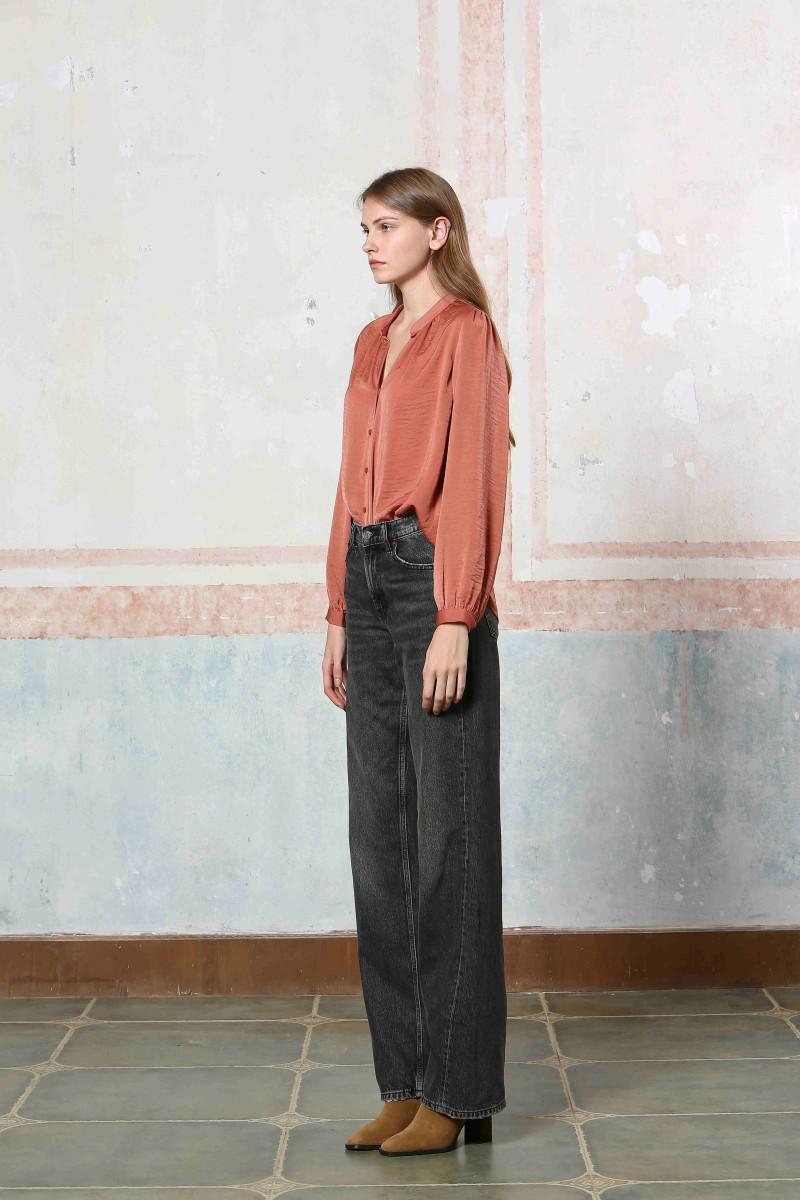 See U Soon Blouse 24219246 Brick