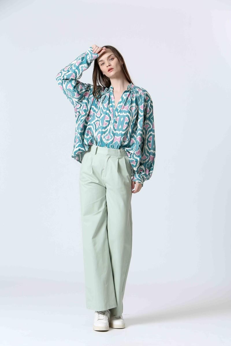 see u soon Blouse S25111170 green