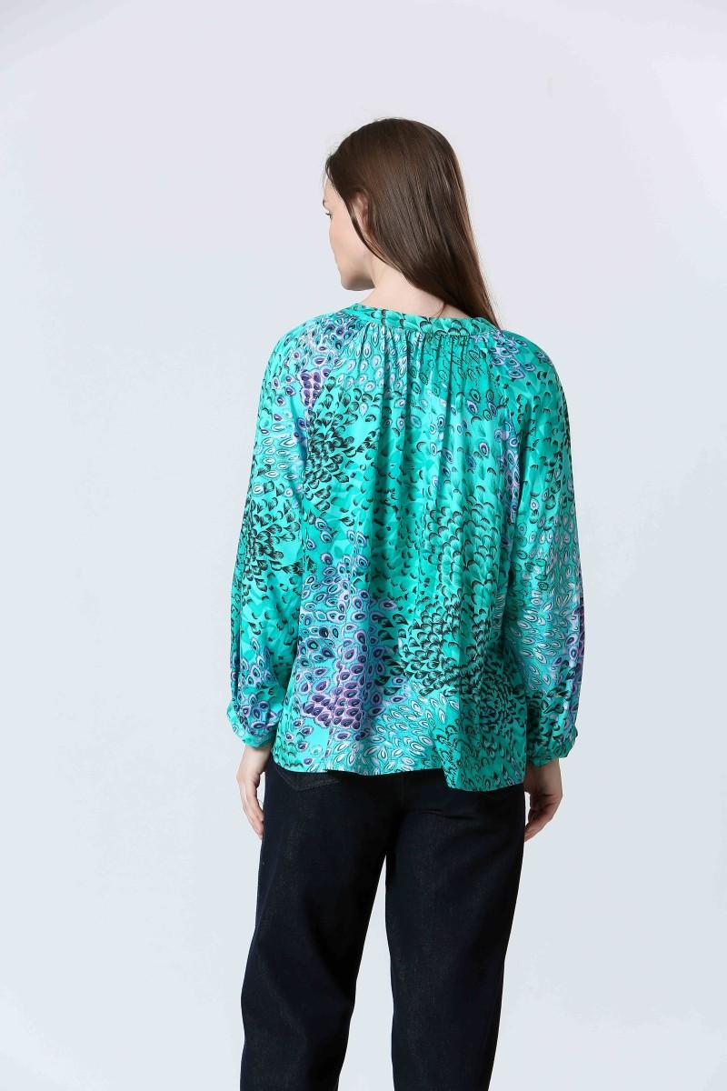 See U Soon Blouse S25111303 Green