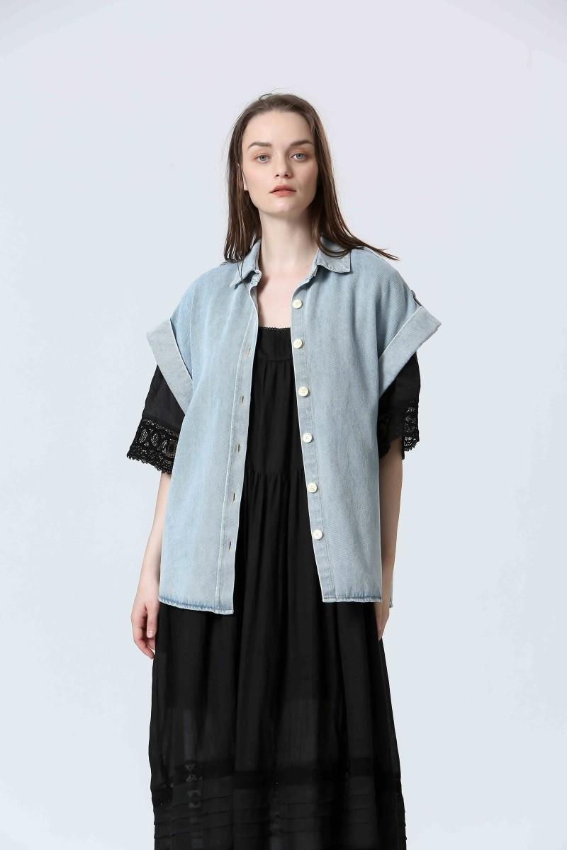 see u soon Blouse S25111317 lt blue