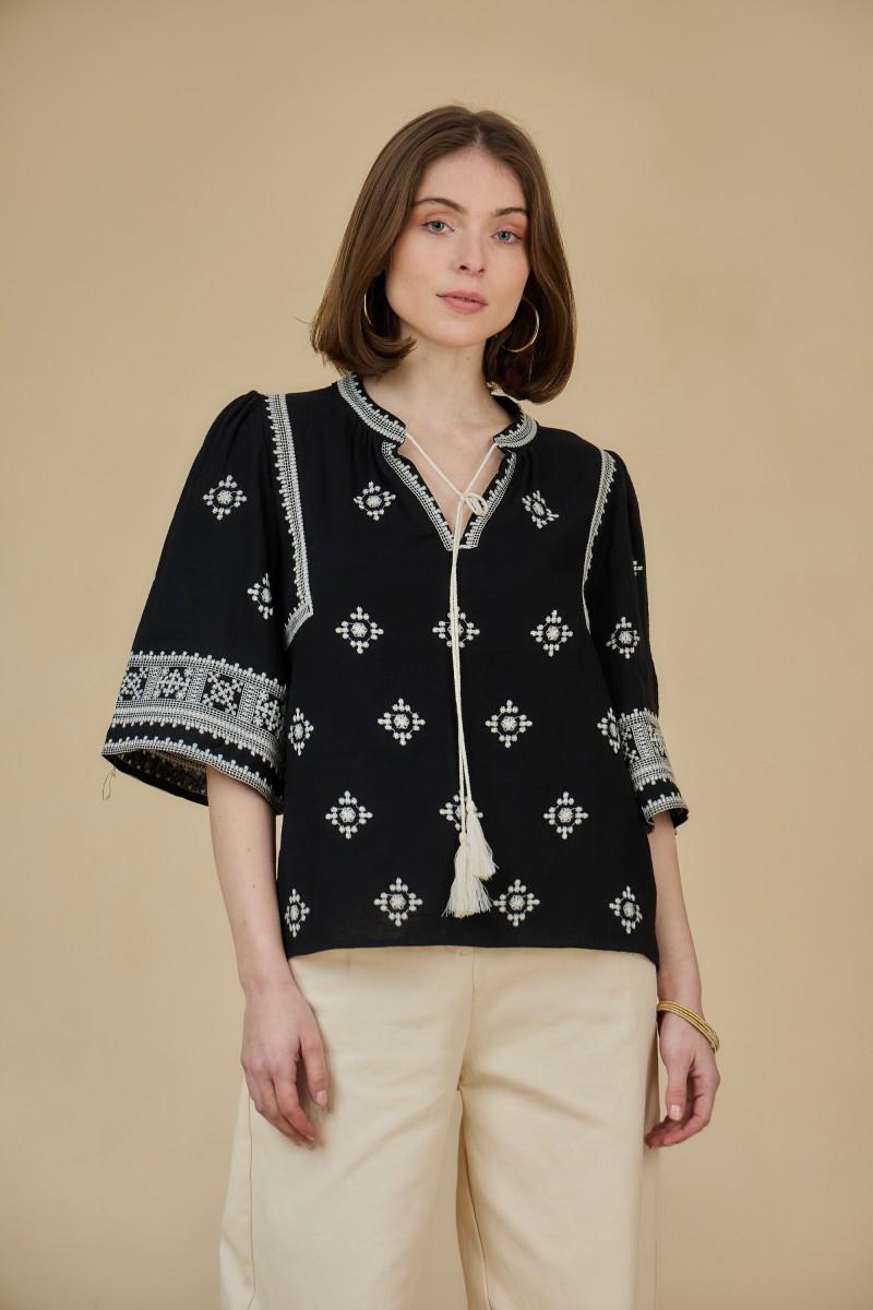 see u soon Blouse S25112232 black