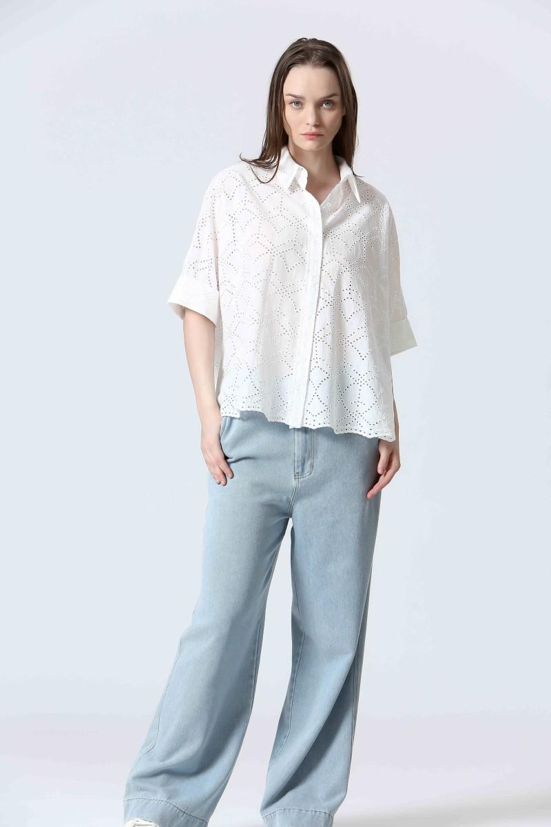 See U Soon Chemisier S25111207 Offwhite