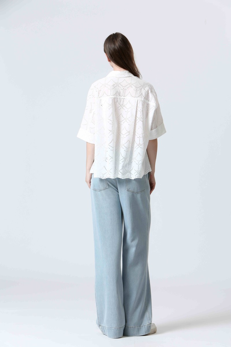 See U Soon Chemisier S25111207 Offwhite