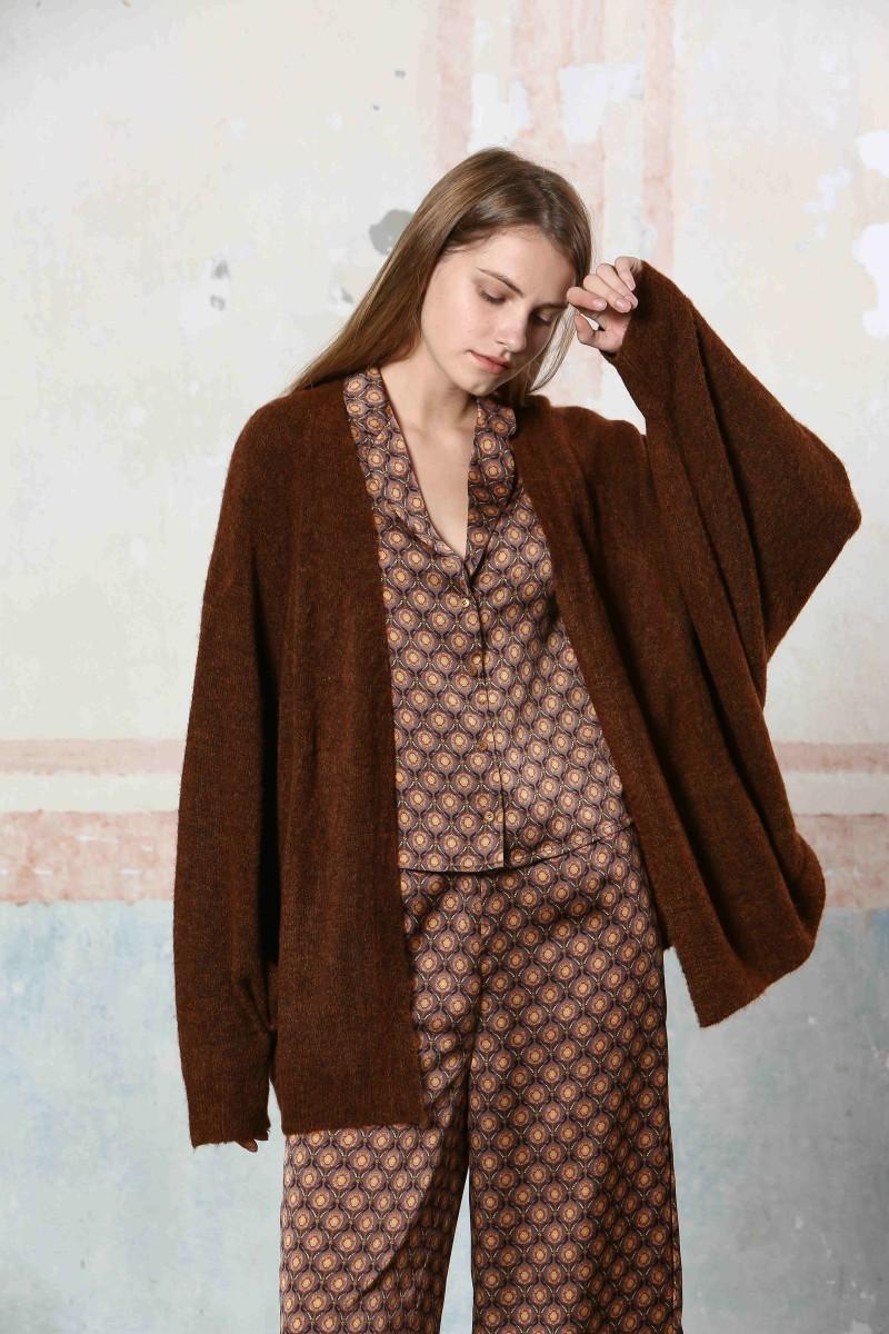 See U Soon Gilet 24204027 Coffee