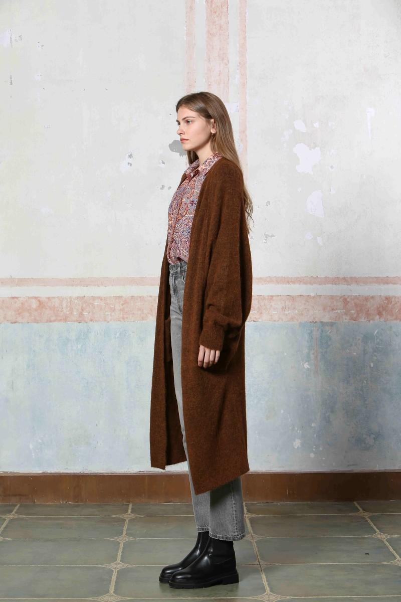 See U Soon Gilet 24204028 Coffee