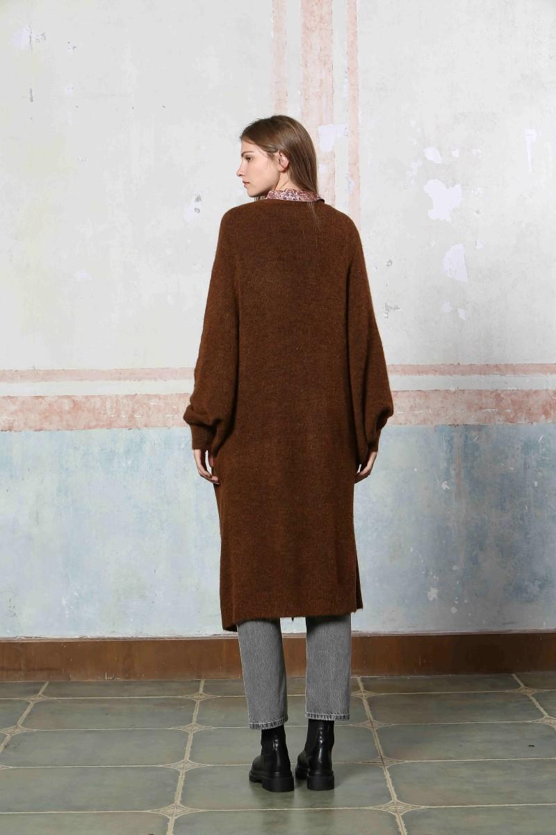 See U Soon Gilet 24204028 Coffee